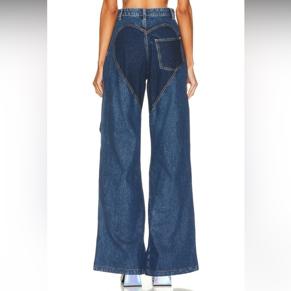 AREA ROPE CUTOUT JEANS - Picture 3 of 9